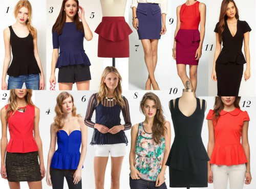 Peplums-for-Fall-2012
