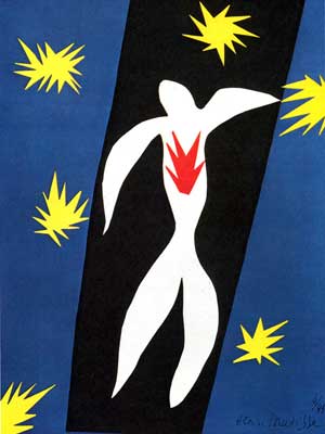 The Fall of Icarus - Henri Matisse - 1943